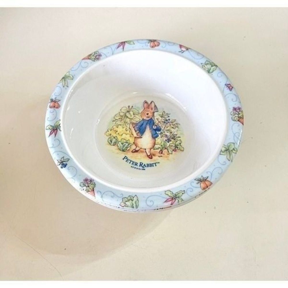 Vintage eden‎ petter rabbit set of 3 bowls